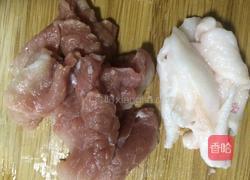 血豆腐肉片炒青蒜的做法图解4