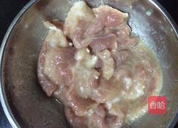 血豆腐肉片炒青蒜的做法图解5
