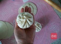 豇豆角木耳肉包子的做法图解16