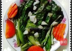 白灼圆生菜的做法图解5