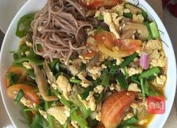 西红柿榨菜鸡蛋面的做法图解5