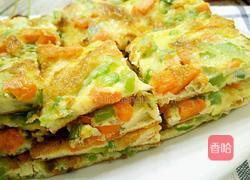 苦瓜胡萝卜煎蛋的做法图解10