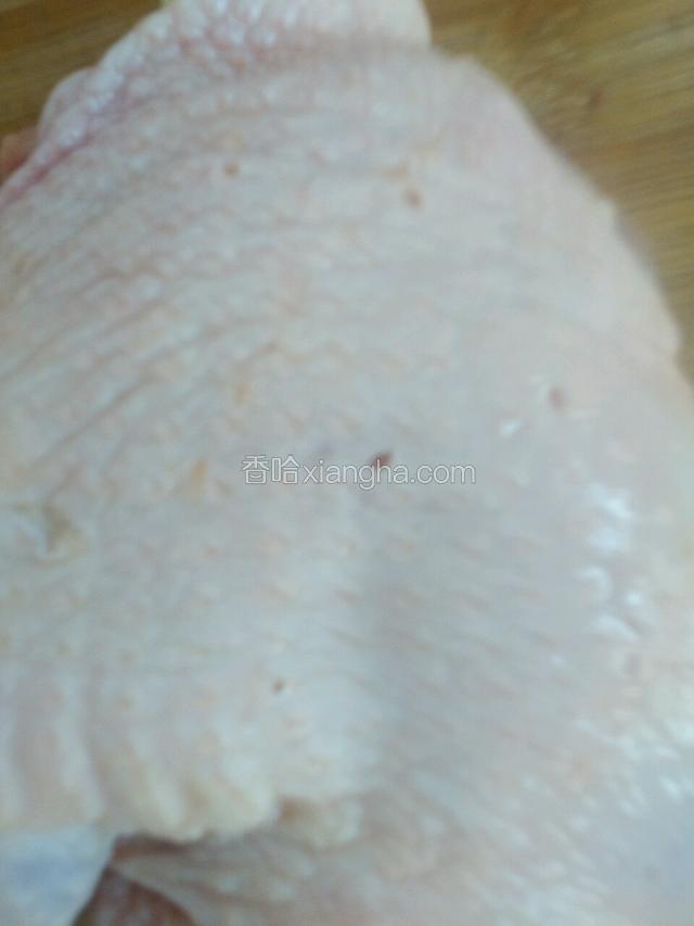 用竹签扎眼