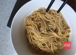 葱油拌面的做法图解3