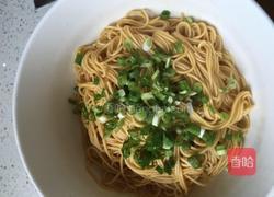葱油拌面的做法图解4