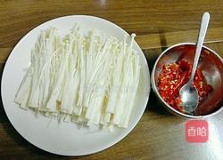 剁椒蒸金针菇的做法图解3