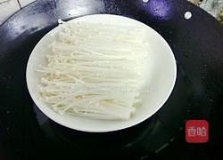 剁椒蒸金针菇的做法图解4
