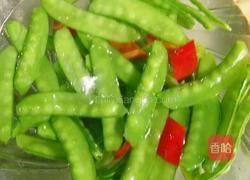 凉拌荷兰豆的做法图解4