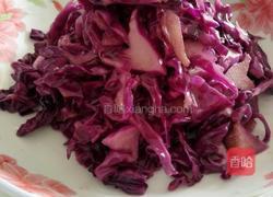 爆炒甘蓝的做法图解4