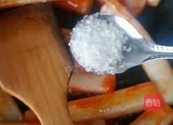 番茄酱炒年糕的做法图解5