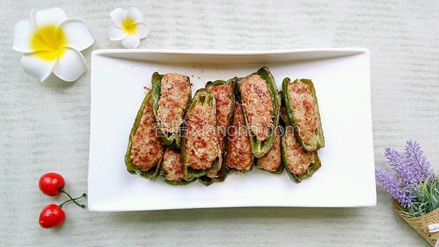 青椒包肉