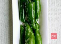 青椒包肉的做法图解3