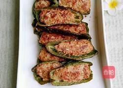 青椒包肉的做法图解8