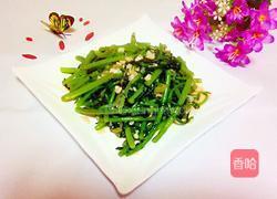 清炒茼蒿的做法图解10