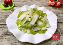 清炒苦瓜山药片的做法图解8