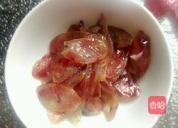 香肠炒饭的做法图解3