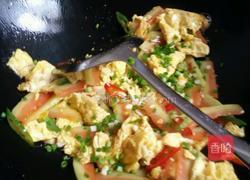 西瓜皮炒鸡蛋的做法图解9