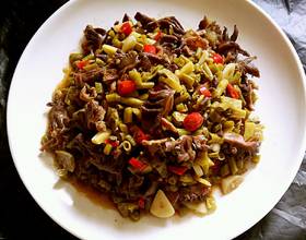 酸辣鸡肾[图]