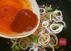 韩式辣酱炒鱿鱼的做法图解11