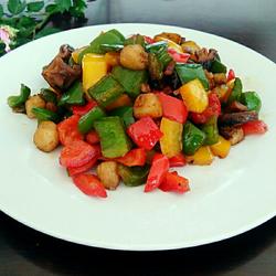 干贝甜椒的做法[图]