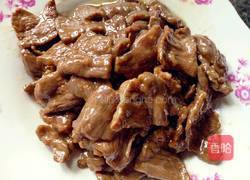 小炒牛肉片的做法图解7