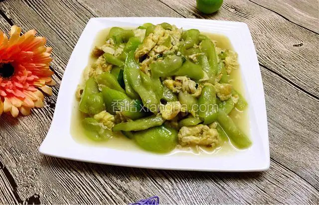 丝瓜炒蛋