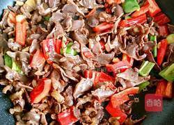 双椒炒鸡胗的做法图解8