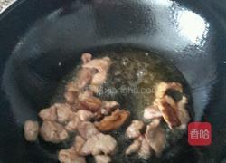 豆角炒肉的做法图解4