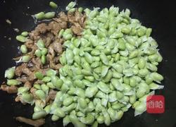 肉丝炒毛豆的做法图解6