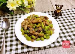 肉丝炒毛豆的做法图解8