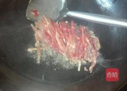 青菜肉丝汤面的做法图解2