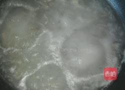 青菜肉丝汤面的做法图解4