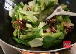 青菜香菇的做法图解2
