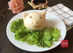 小猪豆沙包的做法图解13