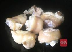 花生炖猪蹄的做法图解9