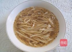 家常酱油汤面的做法图解4