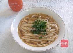 家常酱油汤面的做法图解5