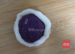 山药紫薯糕的做法图解4