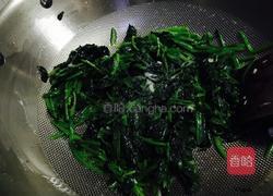 炝菠菜的做法图解3
