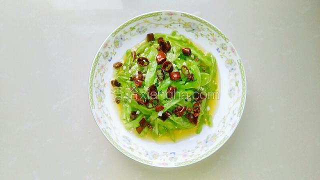 炝拌苦瓜