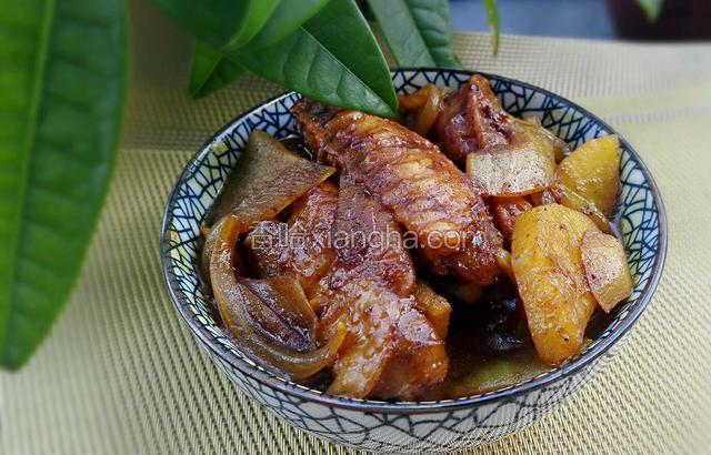 咖喱土豆鸡翅