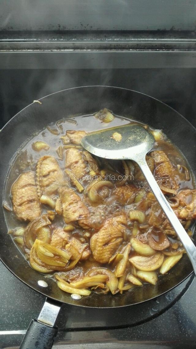 炖煮5分钟左右