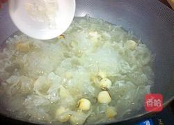 百合银耳莲子汤的做法图解7