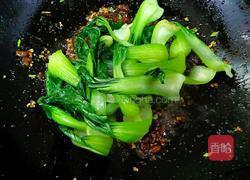 豆酱小油菜的做法图解6
