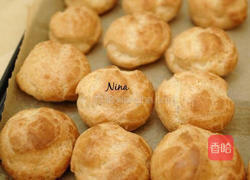 鲜奶泡芙的做法图解7