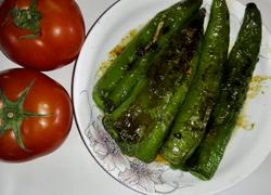 肉酿虎皮青椒