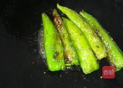 肉酿虎皮青椒的做法图解5