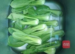 青菜豆腐的做法图解2