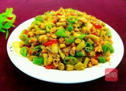 酸豇豆炒肉末的做法图解12