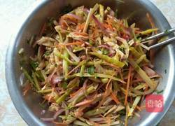 鸡丝拌春笋的做法图解6